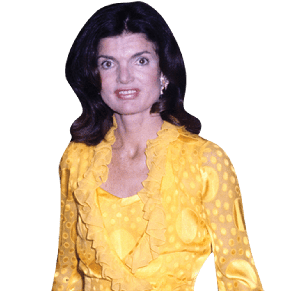 Jackie Kennedy (Yellow Dress) Half Body Buddy Cutout