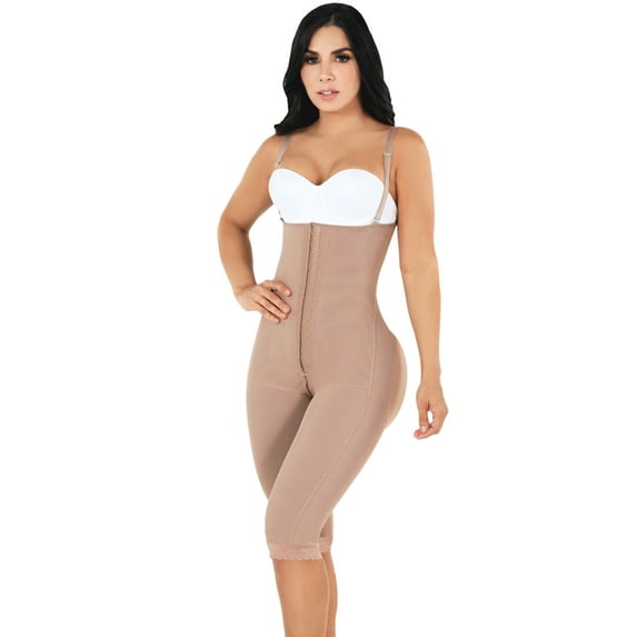 Jackie London Long Bodyshaper With Covered Back And Perineal Zipper