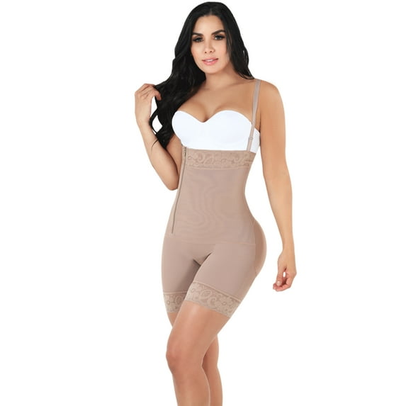 Jackie London Shorts Bodyshaper Strapless With Lateral Zipper