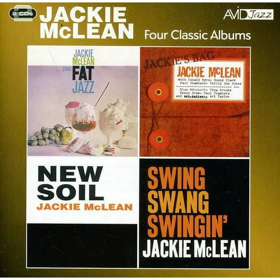 Jackie McLean - Fat Jazz/Jackie's Bag /New Soil/Swing, Sawng, Swingin' - Music & Performance - CD