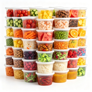 Jackie Togo 48 Pack 16oz Deli Containers with Lids,Food Storage Containers, Airtight Leakproof Soup Containers, Microwave & Freezer Safe, Reusable Meal Prep, 96 Pieces