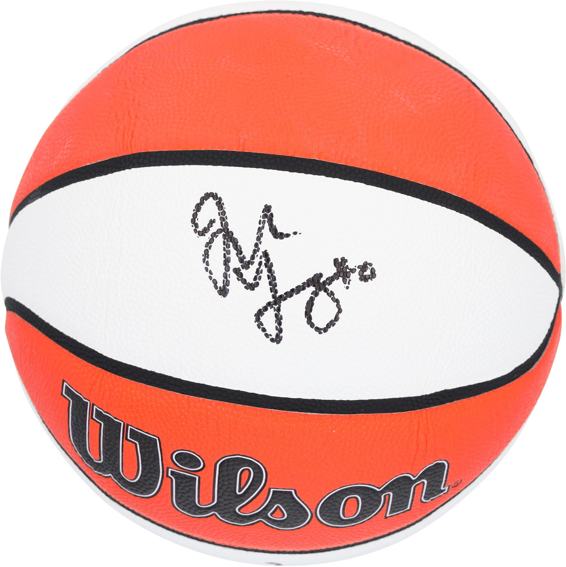 Jackie Young Las Vegas Aces Autographed Wilson WNBA Authentic Series Indoor/Outdoor Basketball - Fanatics Authentic Certified