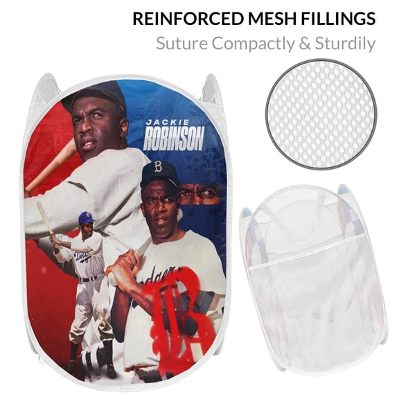 Jackie and Robinson Mouse Pad.8.66" 7.09"