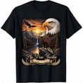 thumbnail image 1 of Jackie and Shadow Big Bear Lake Bald Eagle Memorial Tribute T-Shirt, 1 of 5