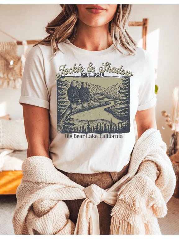 Jackie and Shadow Eagles Big Bear Lake Bald Eagles T-Shirt