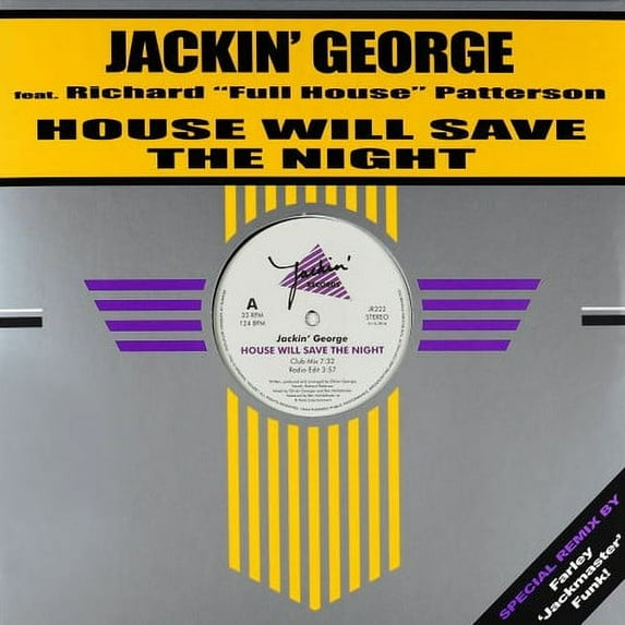 Jackin' George - House Will Save the Night - Music & Performance - Vinyl