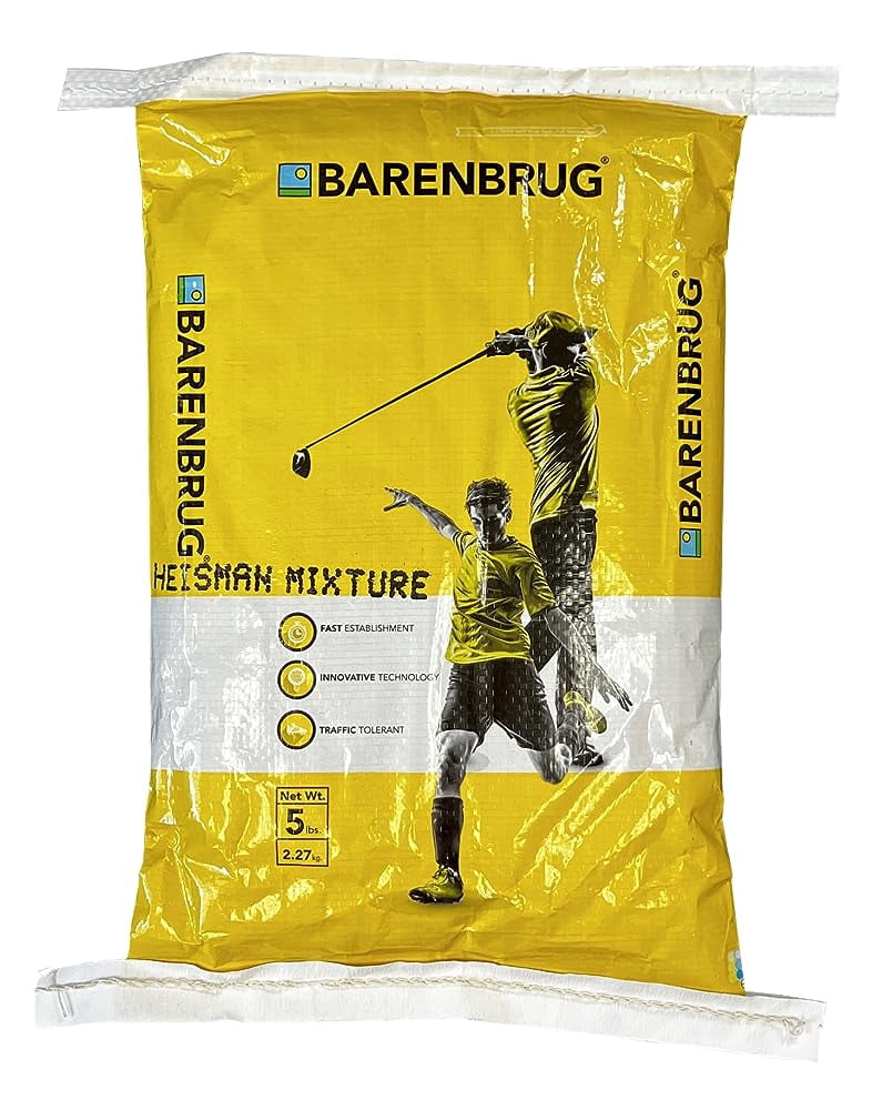 Jacklin Seed By Barenbrug Heisman Mix 85 Kentucky Bluegrass, 15