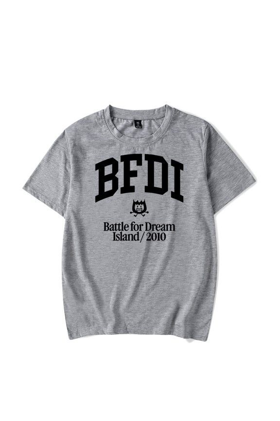 Jacknjellify BFDI Varsity T-Shirt Merch Men Short Sleeve Women Funny Tee Unisex Harajuku Tops