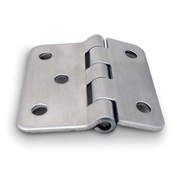 Jacknob JN7719 2.75 in. Locker Hinge, Stainless Steel