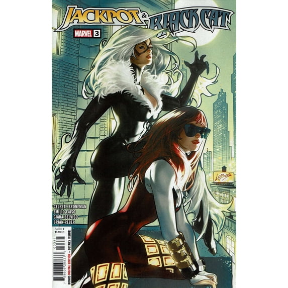 Jackpot and Black Cat #3 VF ; Marvel Comic Book