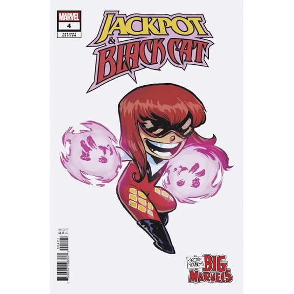 Jackpot and Black Cat #4A VF ; Marvel Comic Book