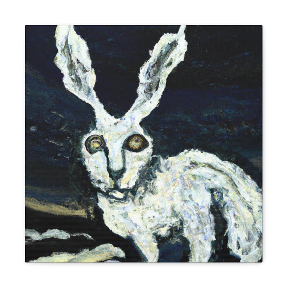 "Jackrabbit Impressionism" - Canvas