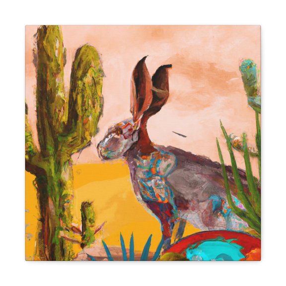 Jackrabbit in Harmony - Canvas