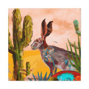 Jackrabbit in Harmony - Canvas