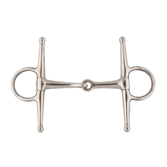 Jacks 10177-5 Full Cheek Snaffle Bit - 5 in.