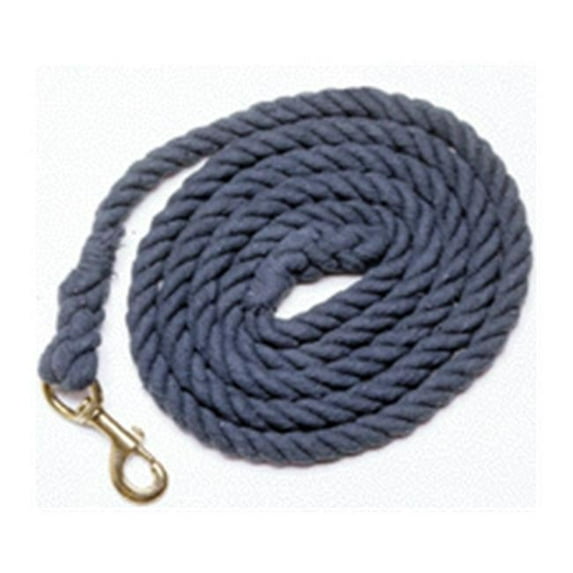 Jacks 10186-NV Cotton Lead Rope, Navy