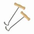 thumbnail image 1 of Jacks 10272 7.5 in. Nickel Plated Boot Hooks, 1 of 1