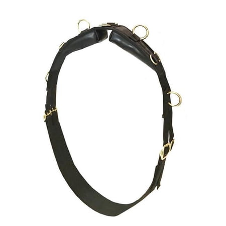 Jacks 10407 Training Surcingle with Leather Back Pad
