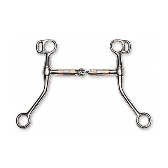 Jacks 10459 Copper Rollermouth Snaffle Bit