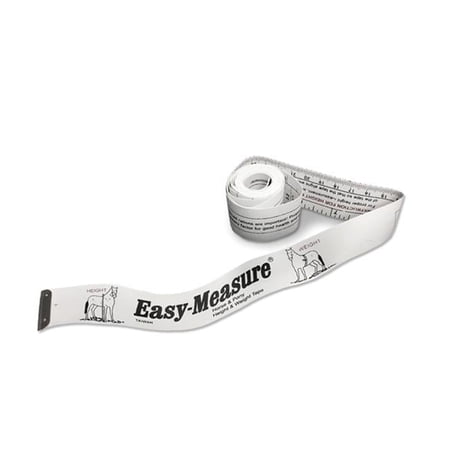 Jacks 10633 Easy-Measure Height & Weight Tape
