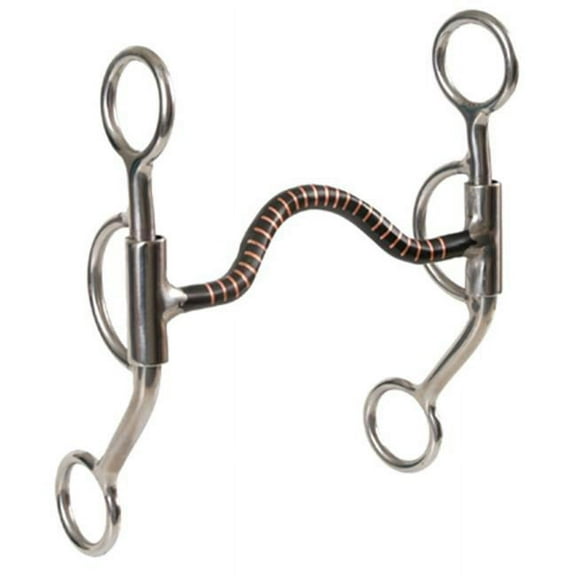 Jacks 11054 Stainless Steel Training Snaffle Bit