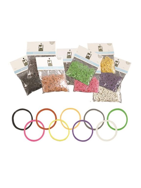 14419-BR Braiding Bands, Brown