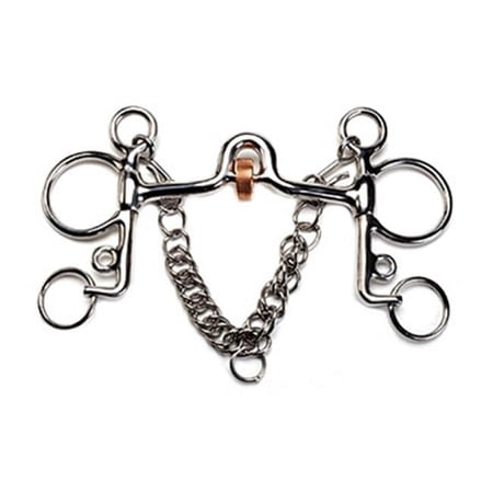 Jacks 1706 English Pelham Roller Mouth Bit