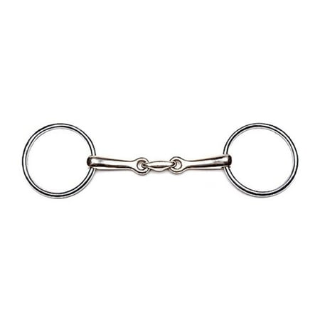 Jacks 20111-5 German Silver Horizontal Elliptical Link Bit - 5 in.