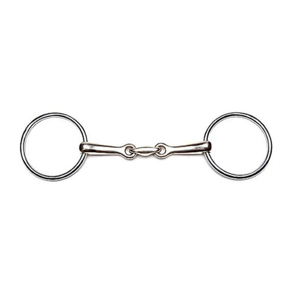 Jacks 20111-5 German Silver Horizontal Elliptical Link Bit - 5 in.