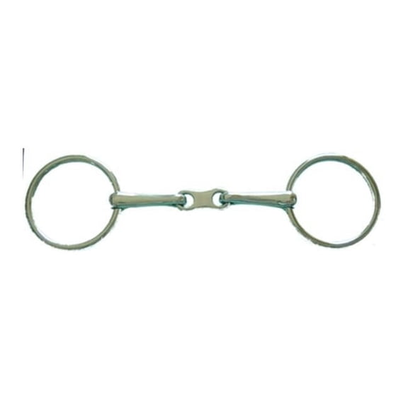 Jacks 20115-5-1-2 French Loose Ring Snaffle Bit - 5.5 in.