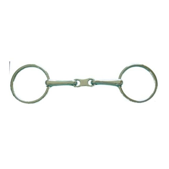 Jacks 20115-5-3-4 French Loose Ring Snaffle Bit - 5.75 in.