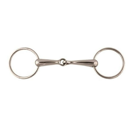 Jacks 20122-5-3-4 5.75 in. Stainless Steel Loose Ring Snaffle Bit