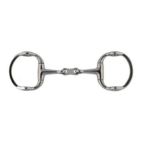 Jacks 20126-4-3-4 Stainless Steel French Link Gag Bit - 4.75 in.