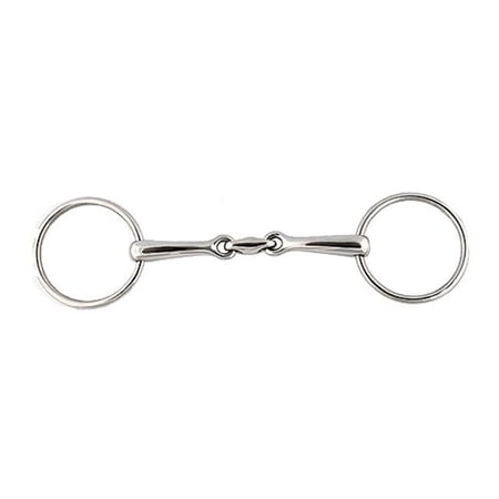 Jacks 20133-5-1-2 Stainless Steel Horizontal Elliptical Link Bradoon Bit - 5.50 in.
