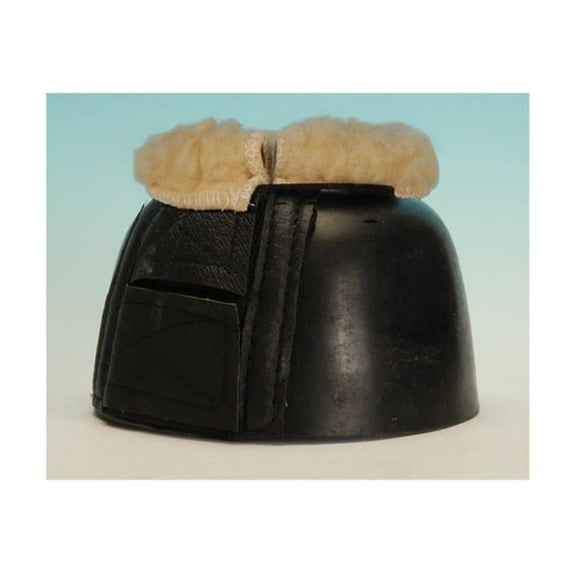 Jacks 24276F-BK-M Bell Boots Smooth & Heavy Duty with Fleece, Black - Medium