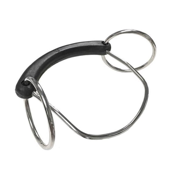 Jacks 3442 Rubber Billy Haughton Bit