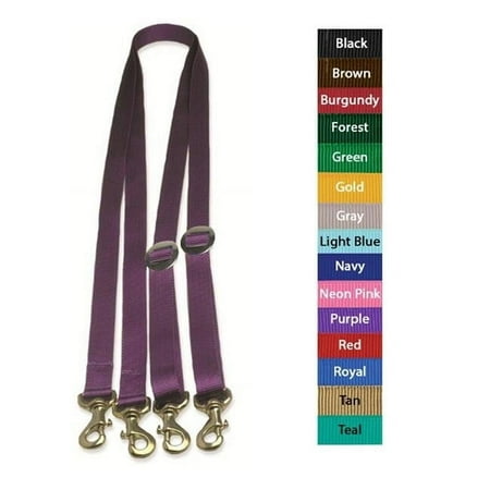 Jacks 346-LB Cross Ties, Light Blue