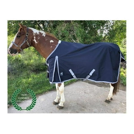 Jacks 4290-NV-84 84 in. Atlas Turnout Sheet 600 Denier, Navy