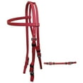 thumbnail image 1 of Jacks 4337-RE Thoroughbred Beta Bridle, Red, 1 of 1
