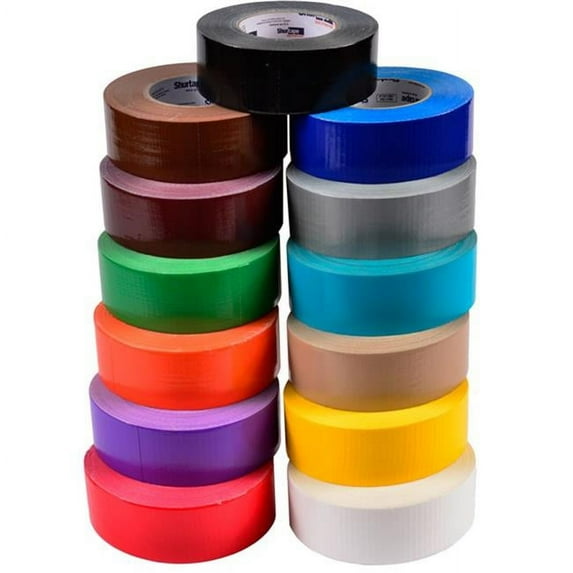 Jacks 437-RE Duct Tape, Red - 2 in. x 60 Yards