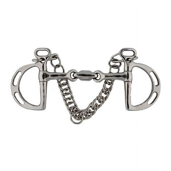 Jacks 20149-5 5 in. Elliptical Link Uxeter Kimberwick Bit