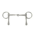 thumbnail image 1 of Jacks 5115-4-3-4 Stainless Steel Half Cheek Snaffle Bit - 4.75 in., 1 of 1