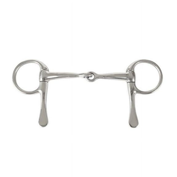 Jacks 5115-4 4 in. Pony Stainless Steel Half Cheek Snaffle Bit