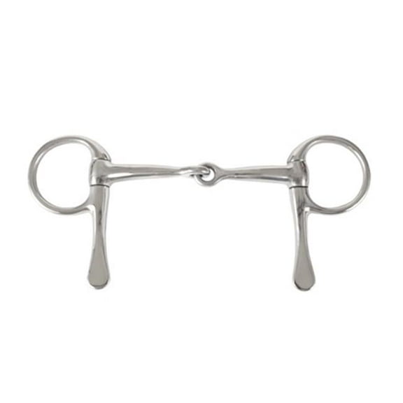 Jacks 5115-5 5 in. Stainless Steel Half Cheek Snaffle Bit