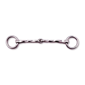 Jacks 5522 Twisted Ring Snaffle Bit
