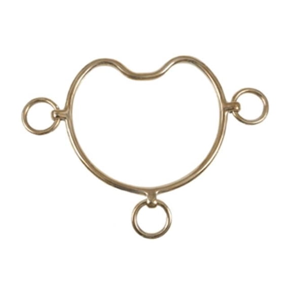 Jacks 966 Solid Brass Chifney Bit - 5 in.