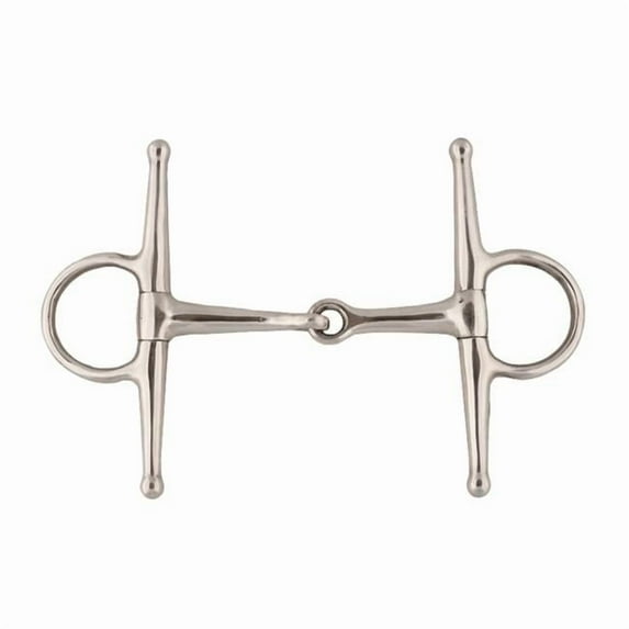 Jacks Full Cheek Snaffle Bit - 4 in. Pony