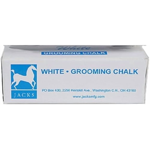 Jacks Grooming Chalk with Resource Guide (White)