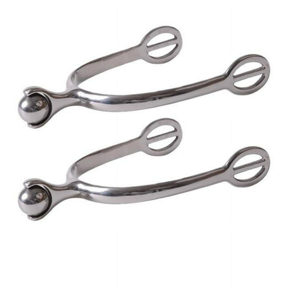 Jacks Imports 1745 Stainless Steel Roller Ball Spurs