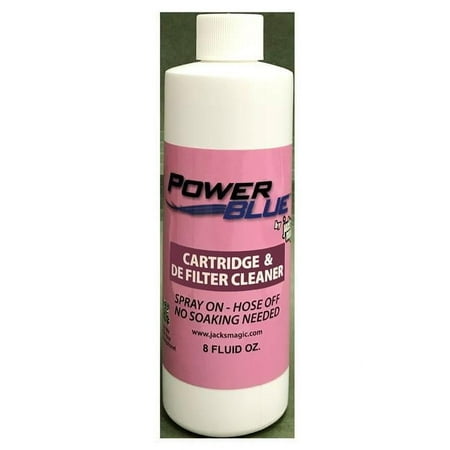 Jacks Magic Instant Cartridge & DE Filter Cleaner, 8 oz